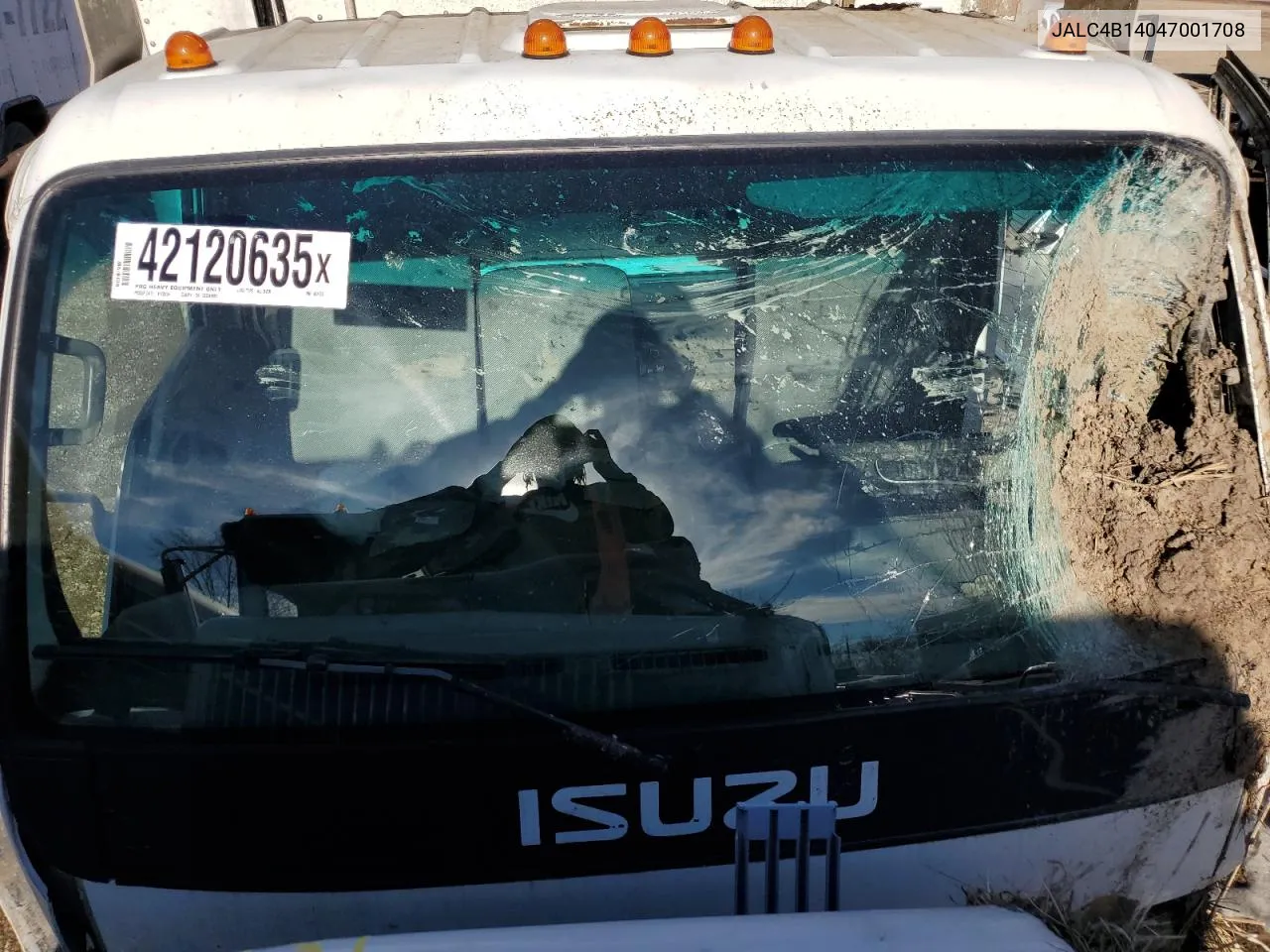 2004 Isuzu Npr VIN: JALC4B14047001708 Lot: 42120635