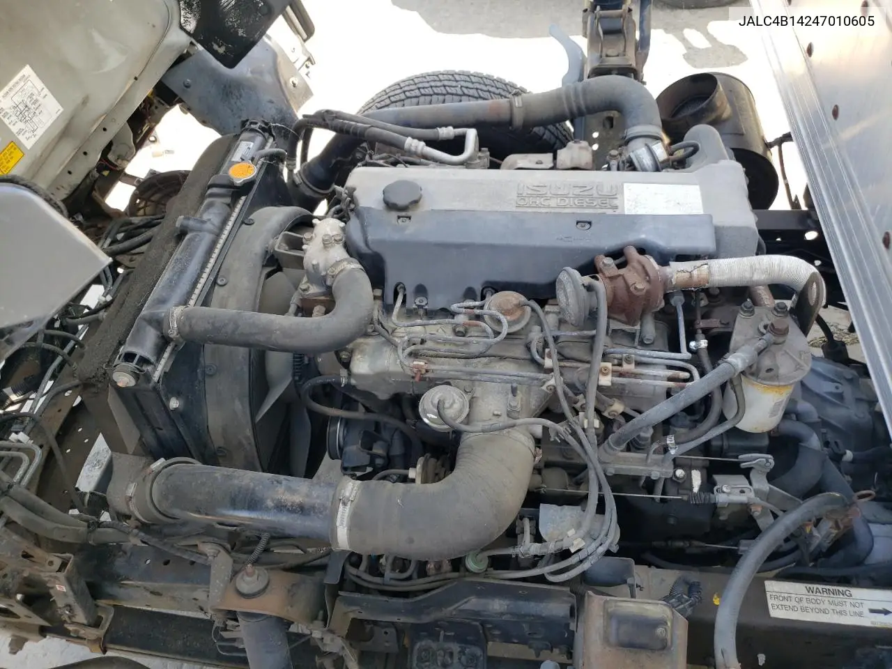 2004 Isuzu Npr VIN: JALC4B14247010605 Lot: 61645815