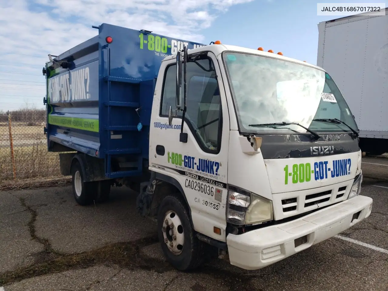 2006 Isuzu Npr VIN: JALC4B16867017322 Lot: 51846075
