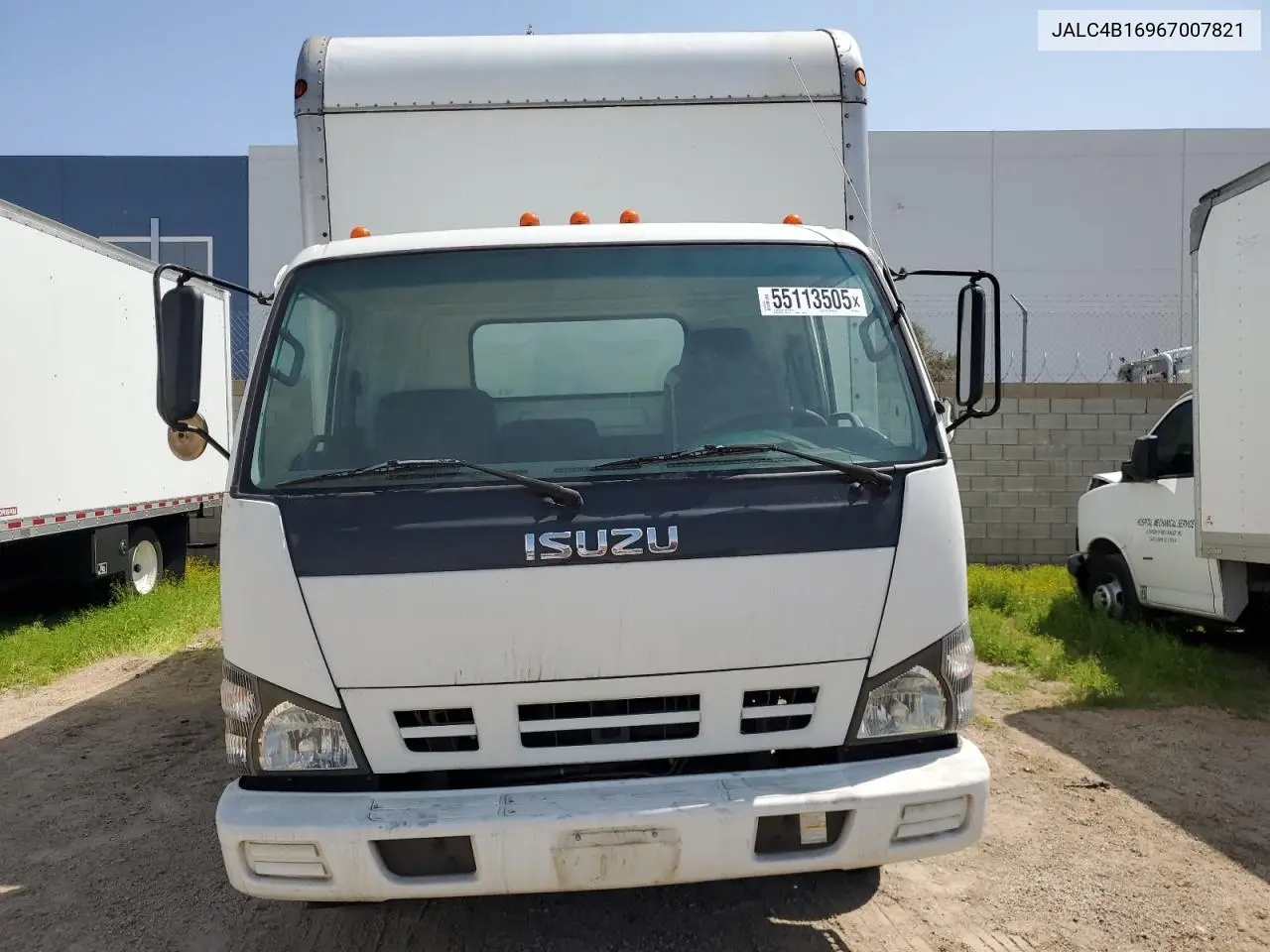 2006 Isuzu Npr VIN: JALC4B16967007821 Lot: 55113505