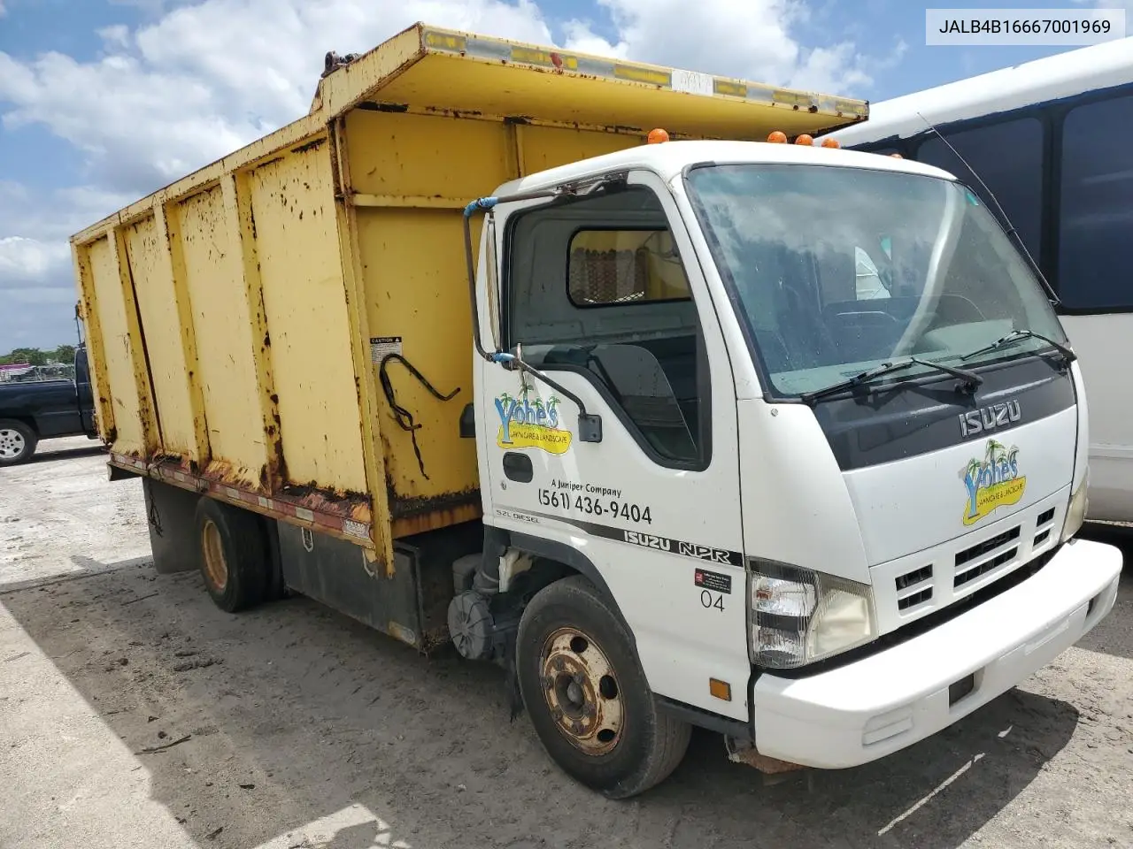 2006 Isuzu Npr VIN: JALB4B16667001969 Lot: 55921725