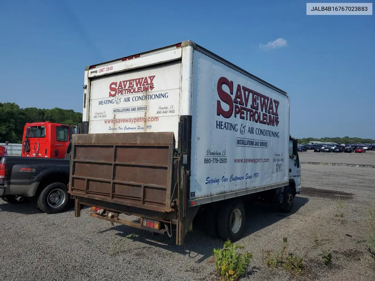 2006 Isuzu Npr VIN: JALB4B16767023883 Lot: 60002285