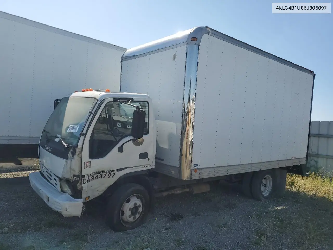 2006 Isuzu Npr VIN: 4KLC4B1U86J805097 Lot: 60188905