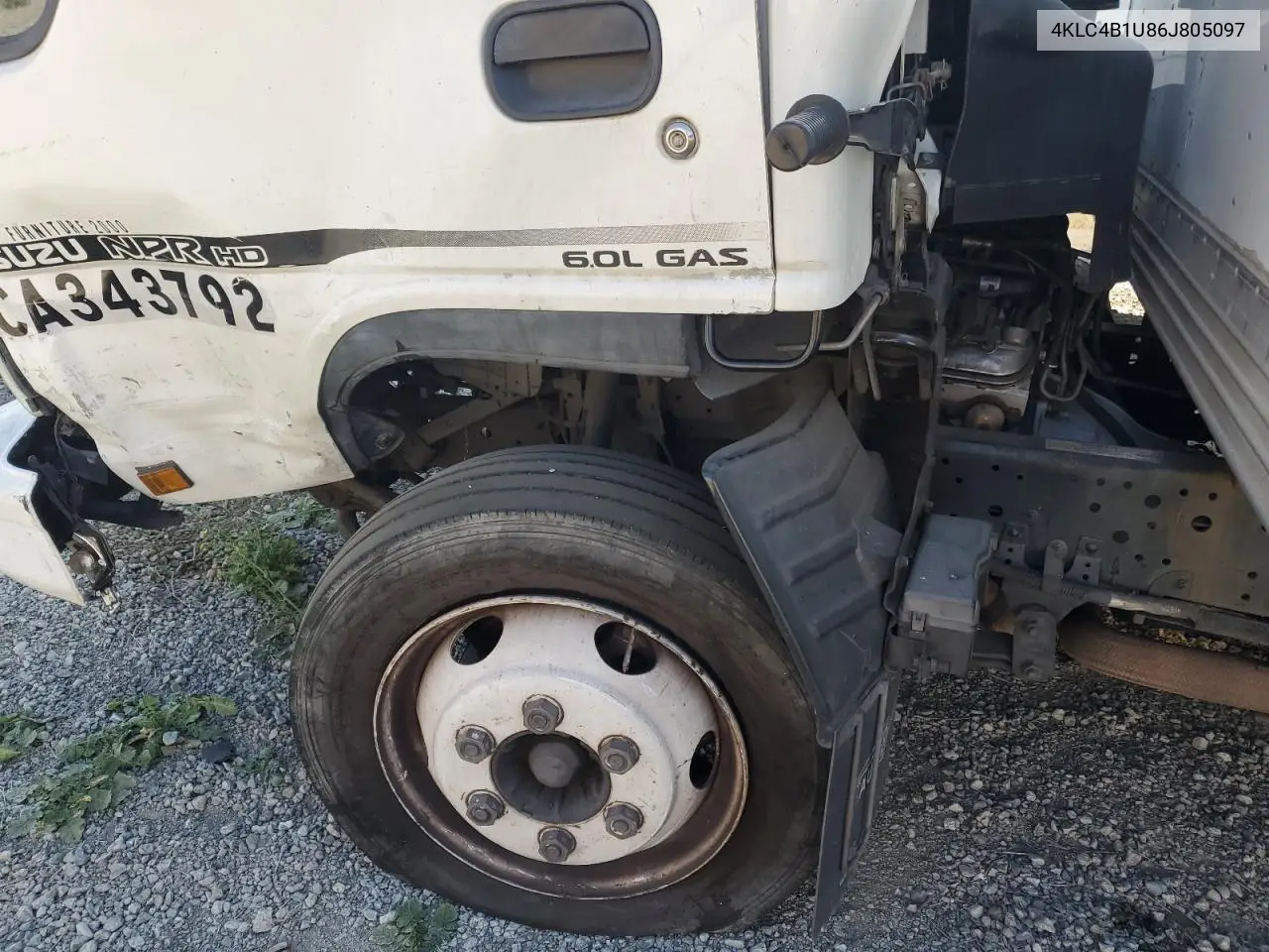 2006 Isuzu Npr VIN: 4KLC4B1U86J805097 Lot: 60188905