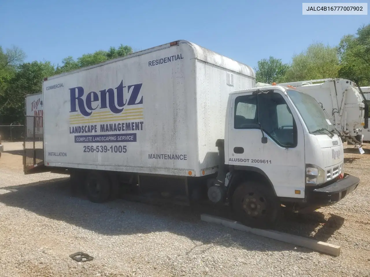 2007 Isuzu Npr VIN: JALC4B16777007902 Lot: 51852365