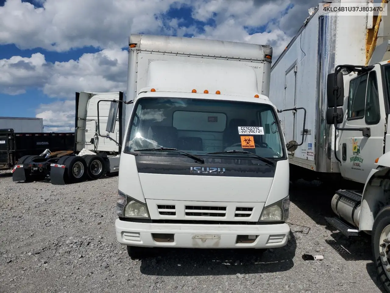 2007 Isuzu Npr VIN: 4KLC4B1U37J803470 Lot: 55756275