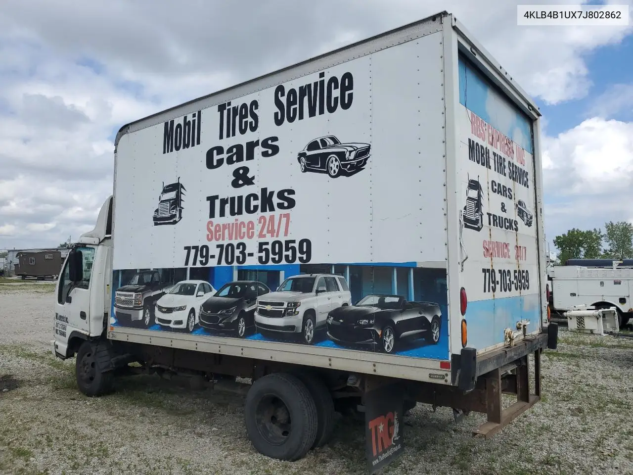 2007 Isuzu Npr VIN: 4KLB4B1UX7J802862 Lot: 56020955