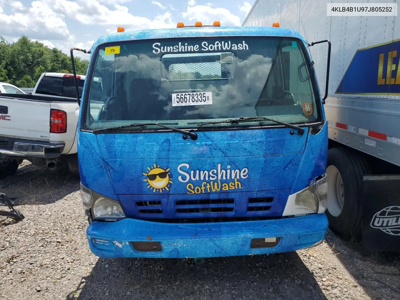 2007 Isuzu Npr VIN: 4KLB4B1U97J805252 Lot: 56678335