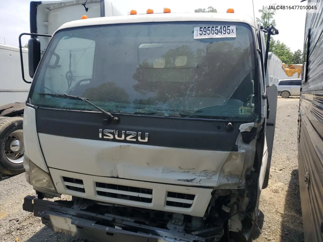2007 Isuzu Npr VIN: JALC4B16477010045 Lot: 59565495