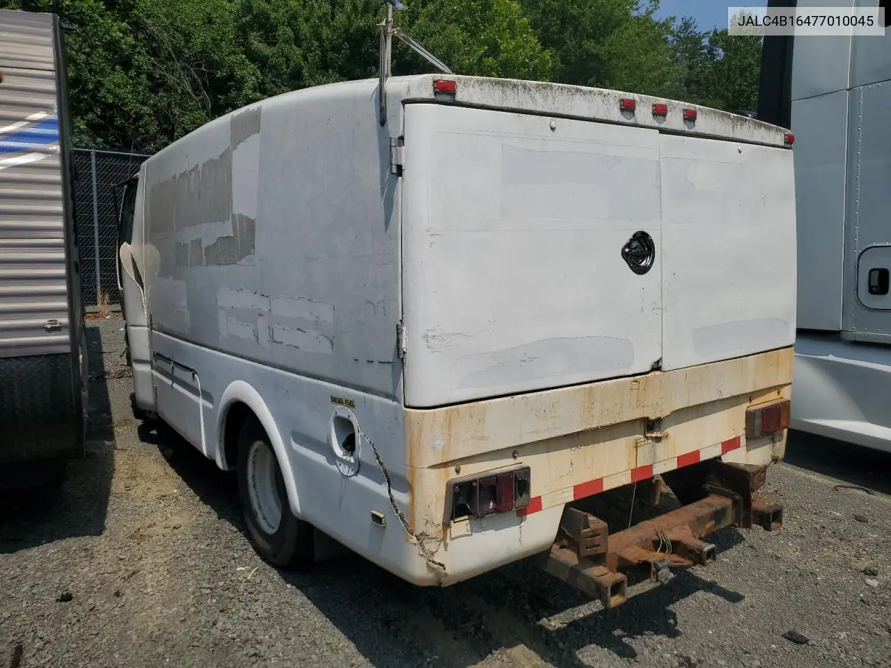 2007 Isuzu Npr VIN: JALC4B16477010045 Lot: 59565495