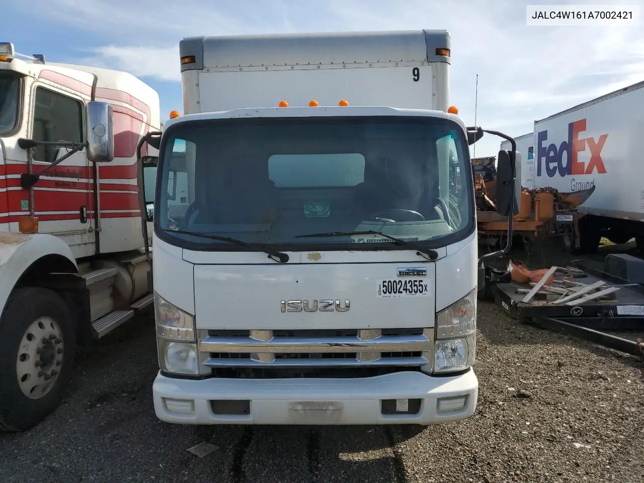2010 Isuzu Npr VIN: JALC4W161A7002421 Lot: 50024355