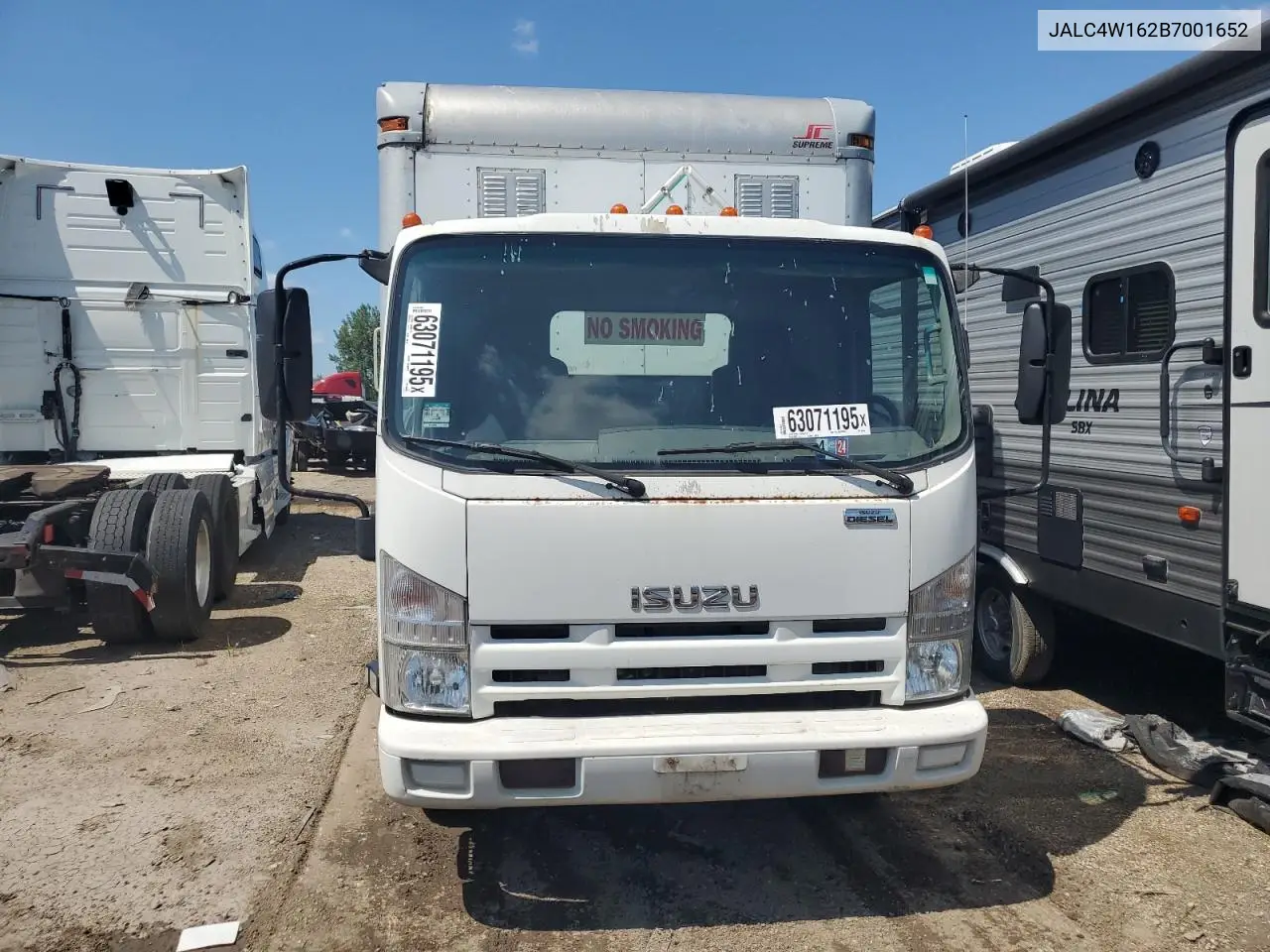 2011 Isuzu Npr VIN: JALC4W162B7001652 Lot: 63071195