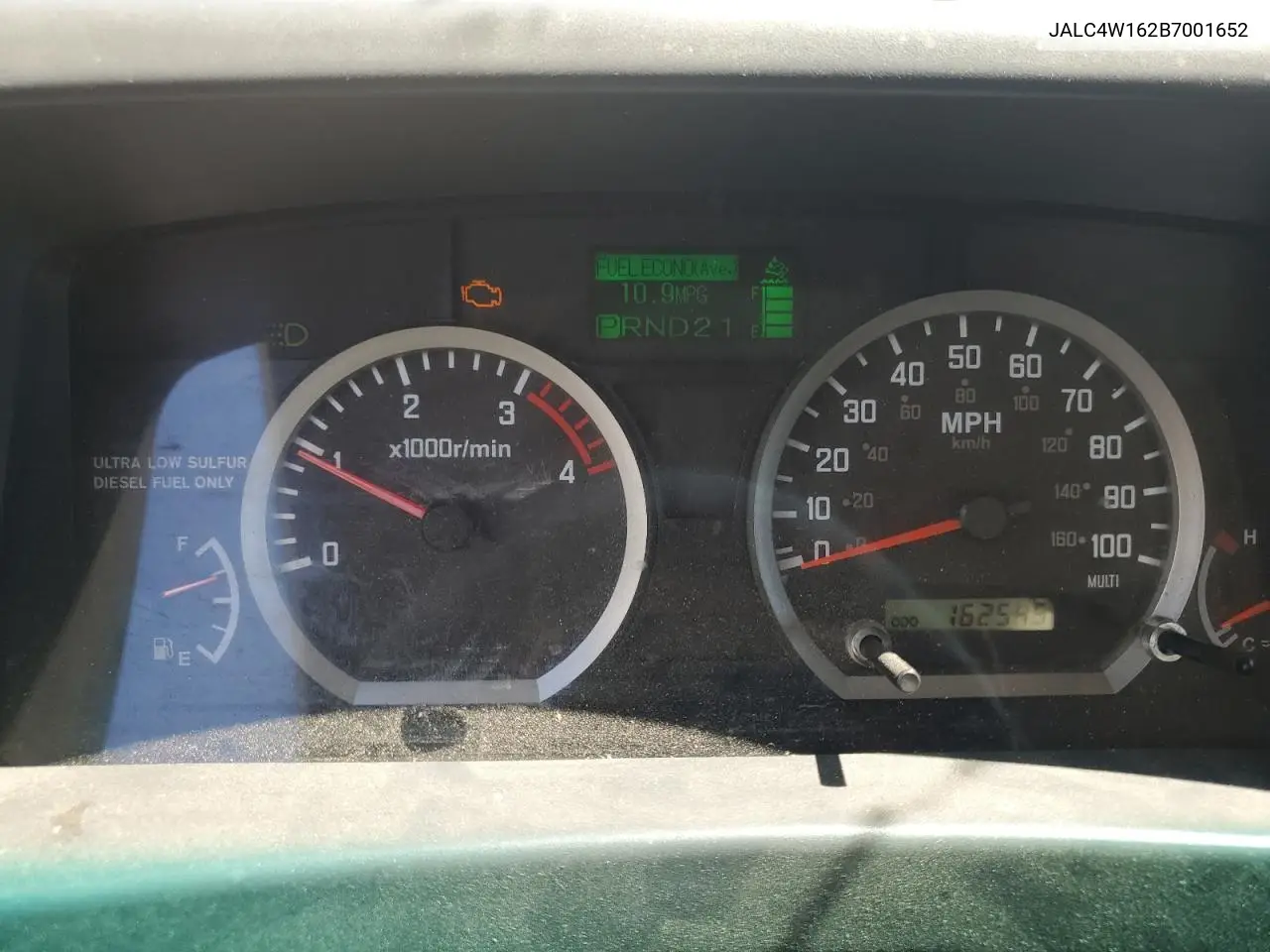 2011 Isuzu Npr VIN: JALC4W162B7001652 Lot: 63071195