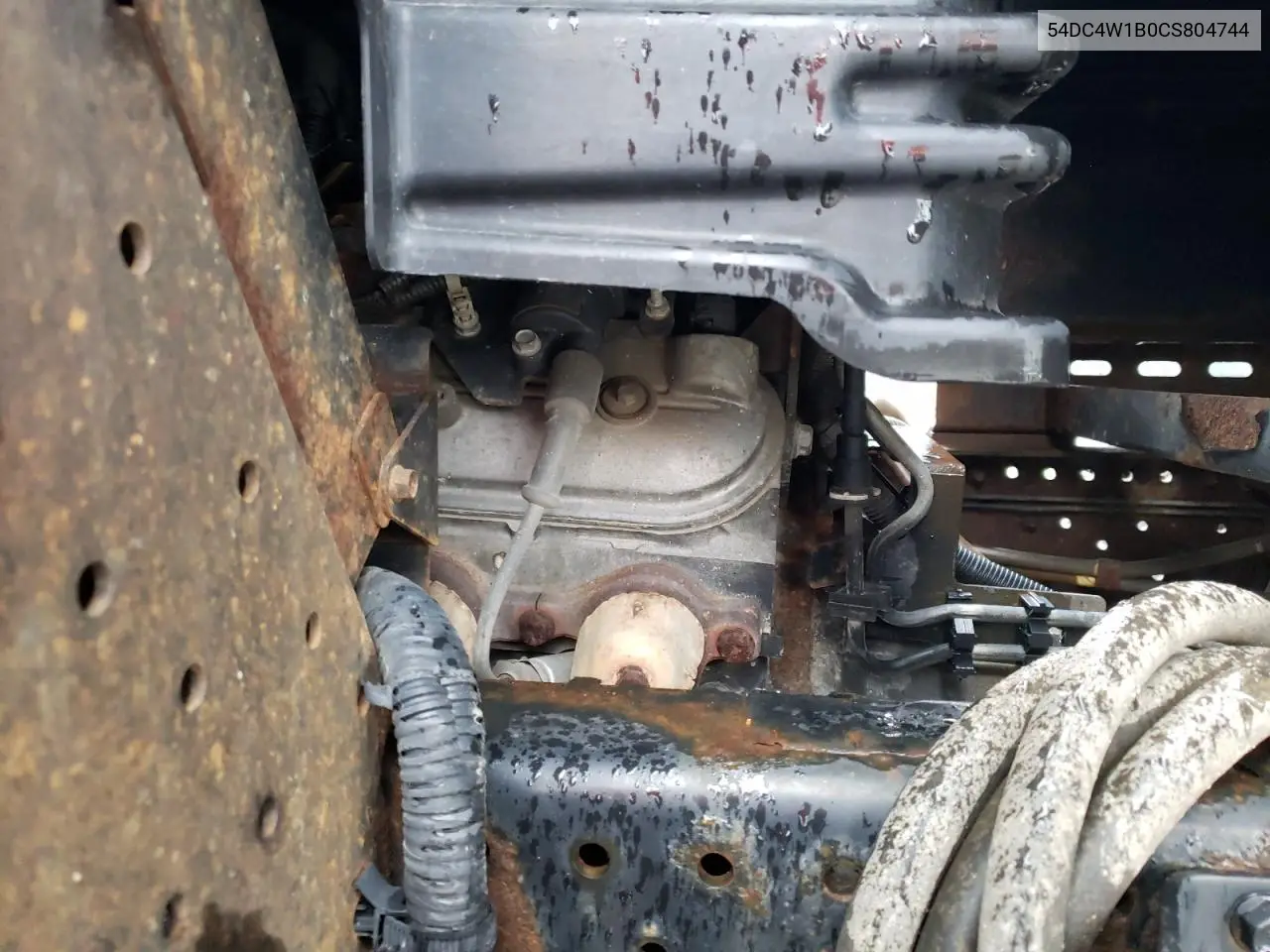 2012 Isuzu Npr Hd VIN: 54DC4W1B0CS804744 Lot: 51847115