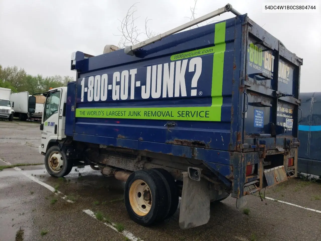 2012 Isuzu Npr Hd VIN: 54DC4W1B0CS804744 Lot: 51847115