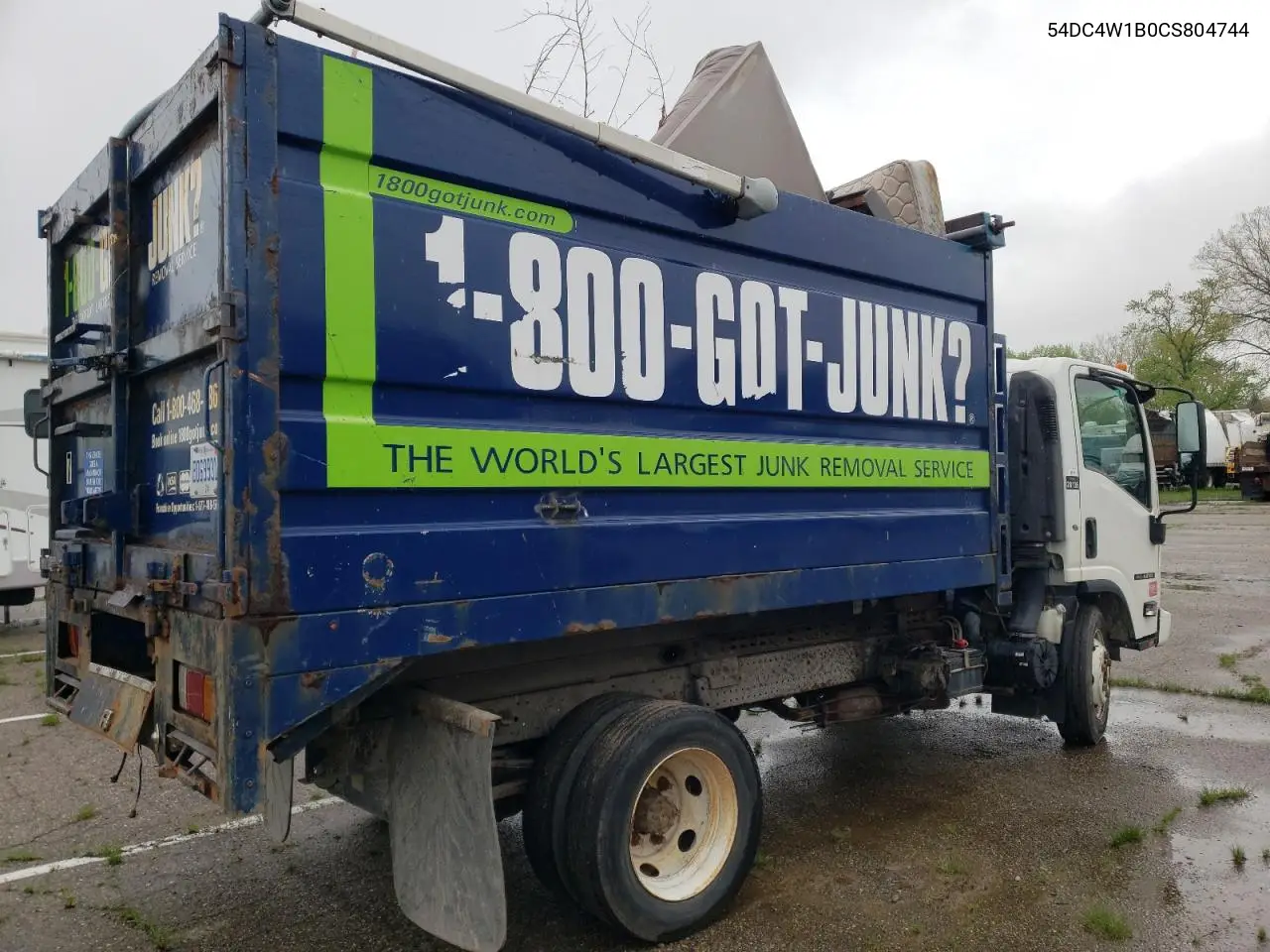 2012 Isuzu Npr Hd VIN: 54DC4W1B0CS804744 Lot: 51847115