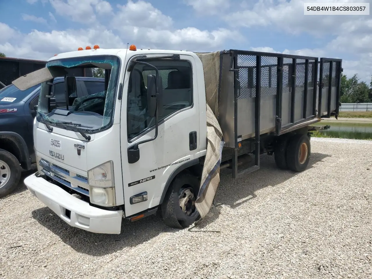 2012 Isuzu Npr VIN: 54DB4W1B4CS803057 Lot: 55430265