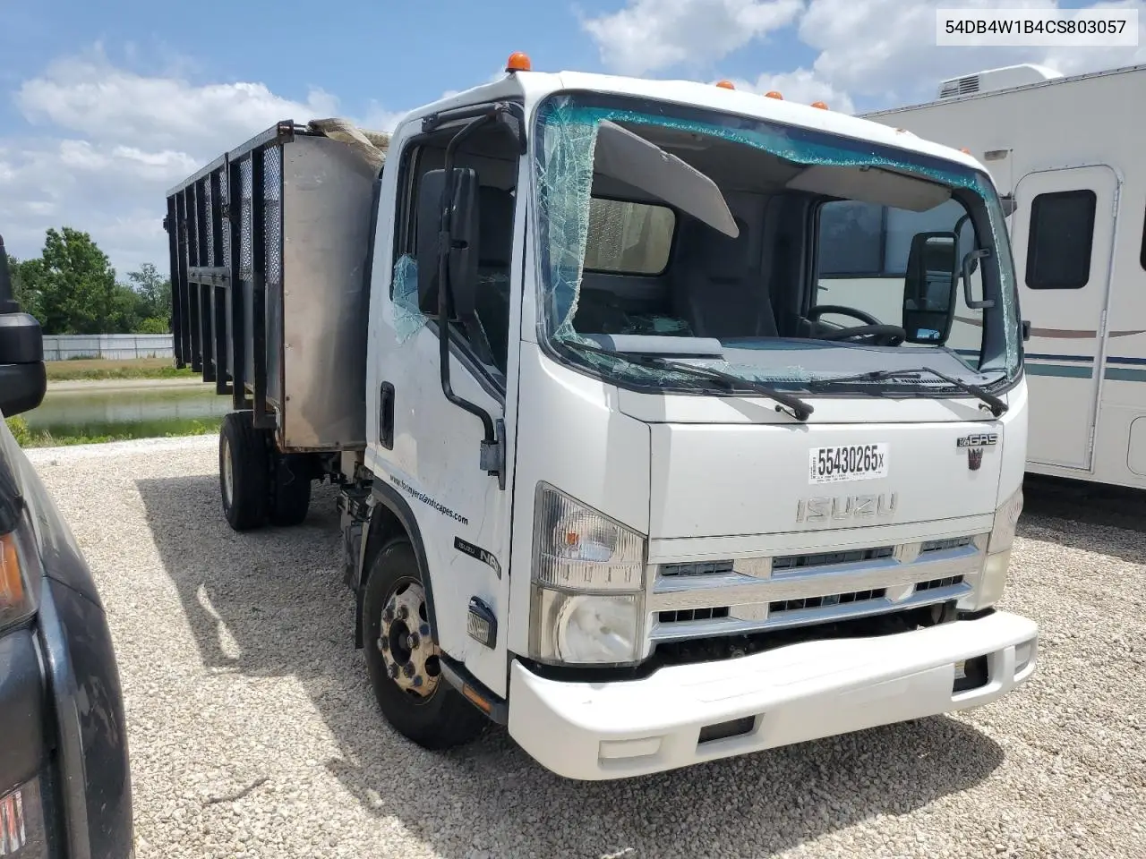2012 Isuzu Npr VIN: 54DB4W1B4CS803057 Lot: 55430265