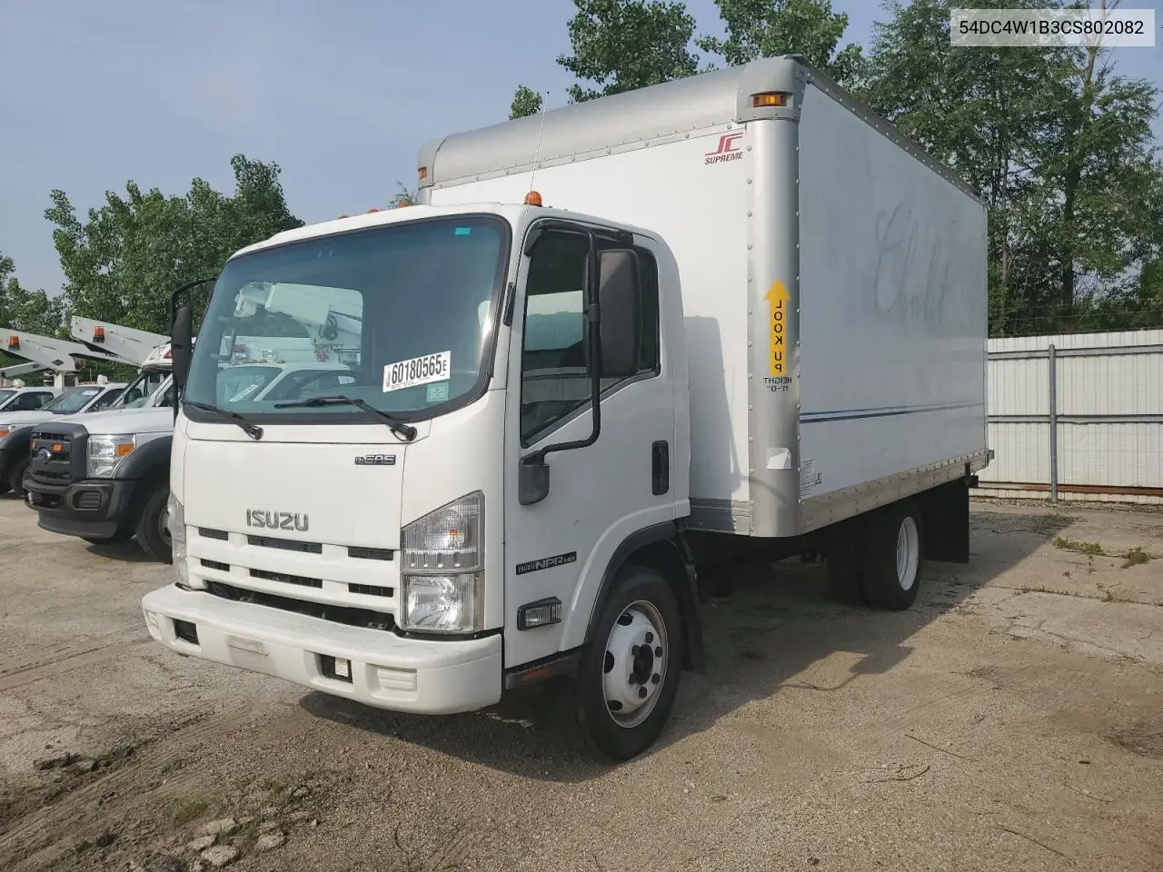 2012 Isuzu Npr Hd VIN: 54DC4W1B3CS802082 Lot: 60180565