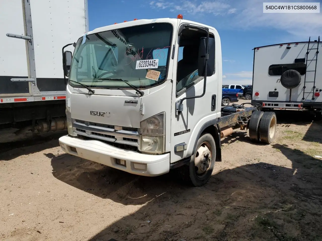 2012 Isuzu Npr Hd VIN: 54DC4W1B1CS800668 Lot: 62203445