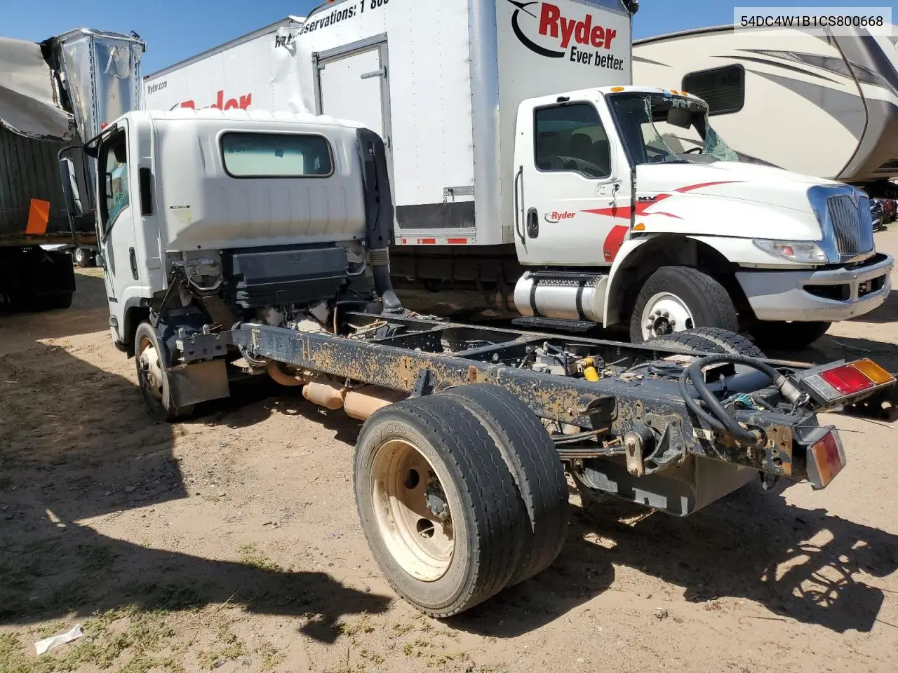 2012 Isuzu Npr Hd VIN: 54DC4W1B1CS800668 Lot: 62203445
