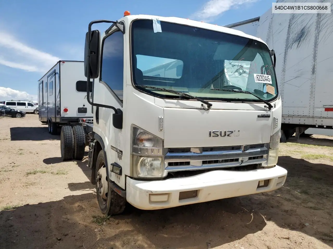2012 Isuzu Npr Hd VIN: 54DC4W1B1CS800668 Lot: 62203445