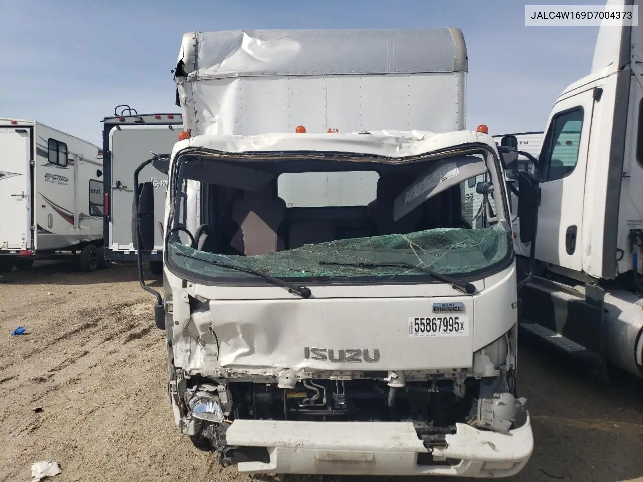 2013 Isuzu Npr Hd VIN: JALC4W169D7004373 Lot: 55867995