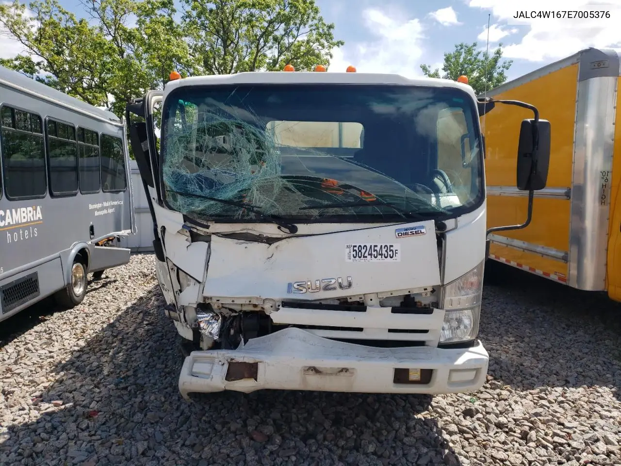 2014 Isuzu Npr Hd VIN: JALC4W167E7005376 Lot: 58245435