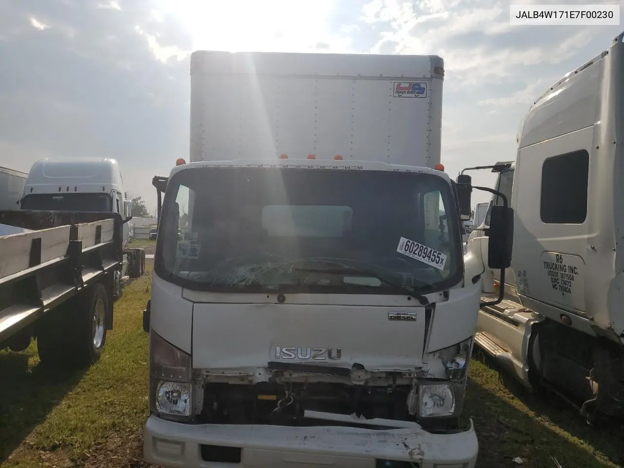 2014 Isuzu Npr VIN: JALB4W171E7F00230 Lot: 60289455