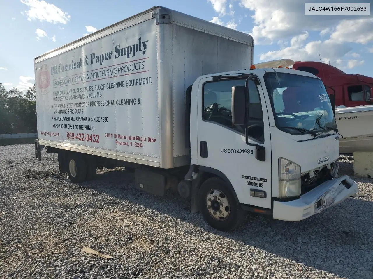 2015 Isuzu Npr Hd Box Truck VIN: JALC4W166F7002633 Lot: 52356155