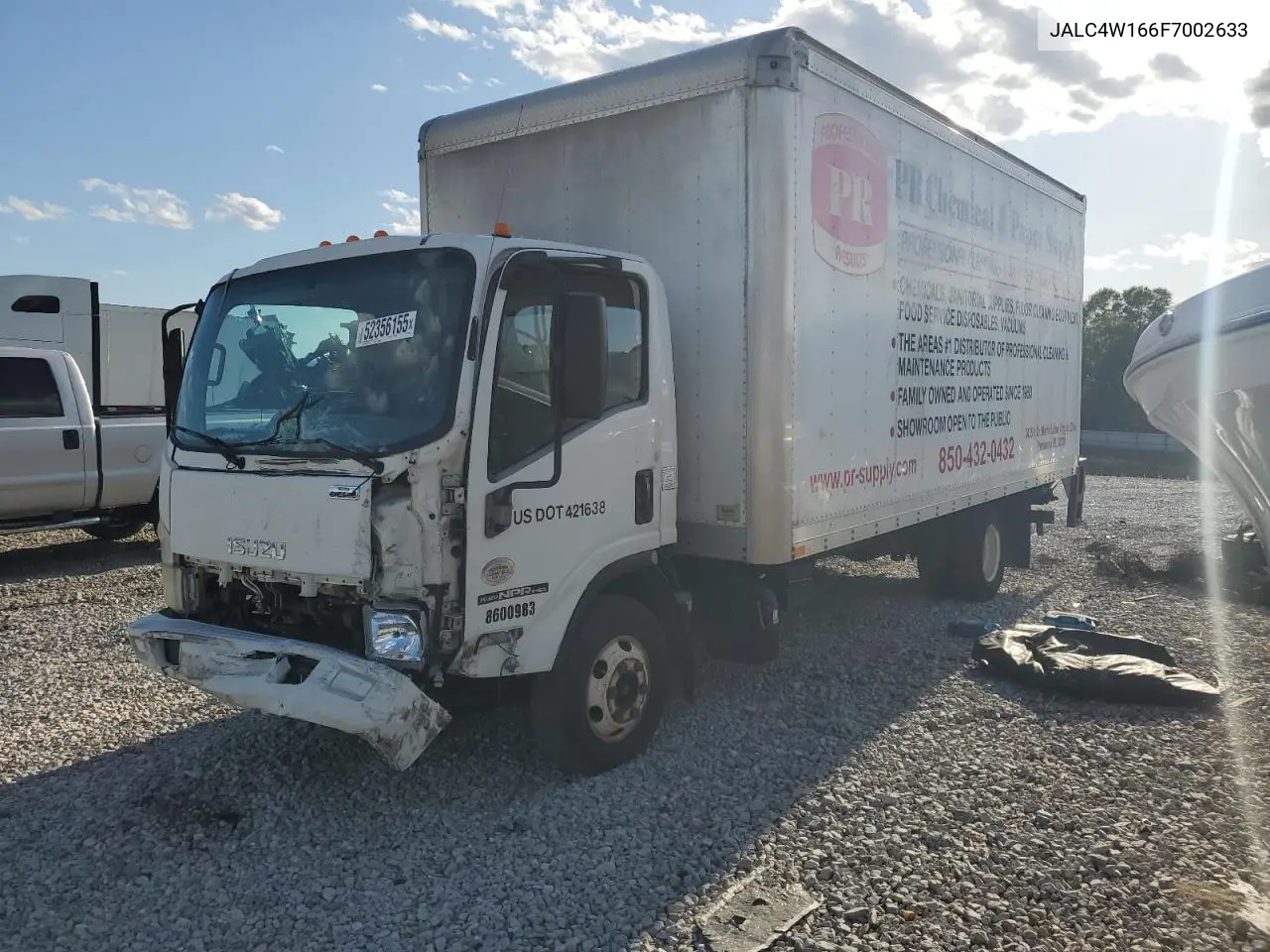2015 Isuzu Npr Hd Box Truck VIN: JALC4W166F7002633 Lot: 52356155