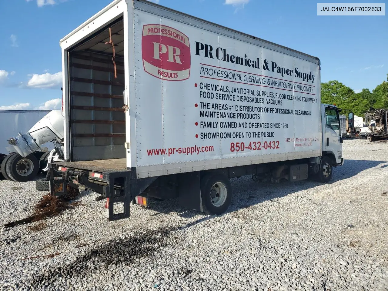 2015 Isuzu Npr Hd Box Truck VIN: JALC4W166F7002633 Lot: 52356155