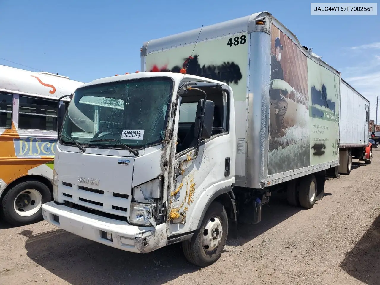2015 Isuzu Npr Hd VIN: JALC4W167F7002561 Lot: 54001045