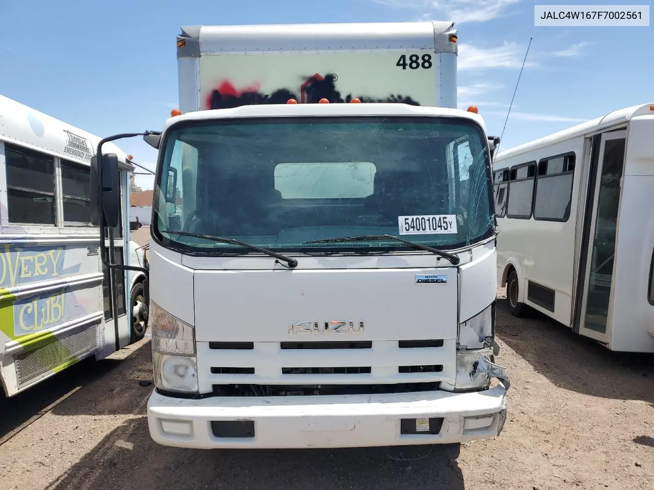 2015 Isuzu Npr Hd VIN: JALC4W167F7002561 Lot: 54001045