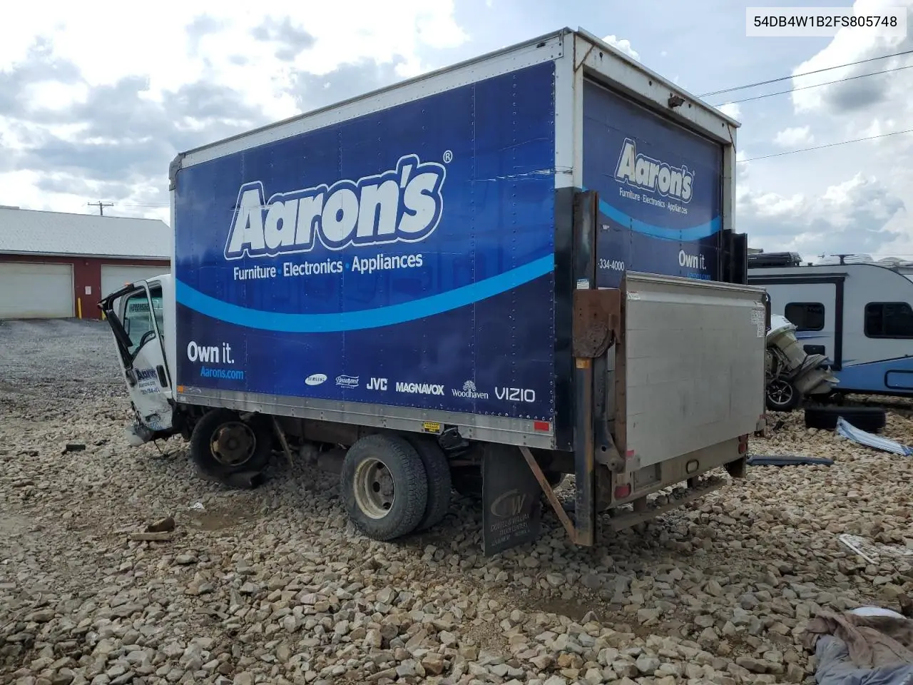 2015 Isuzu Npr VIN: 54DB4W1B2FS805748 Lot: 55628585