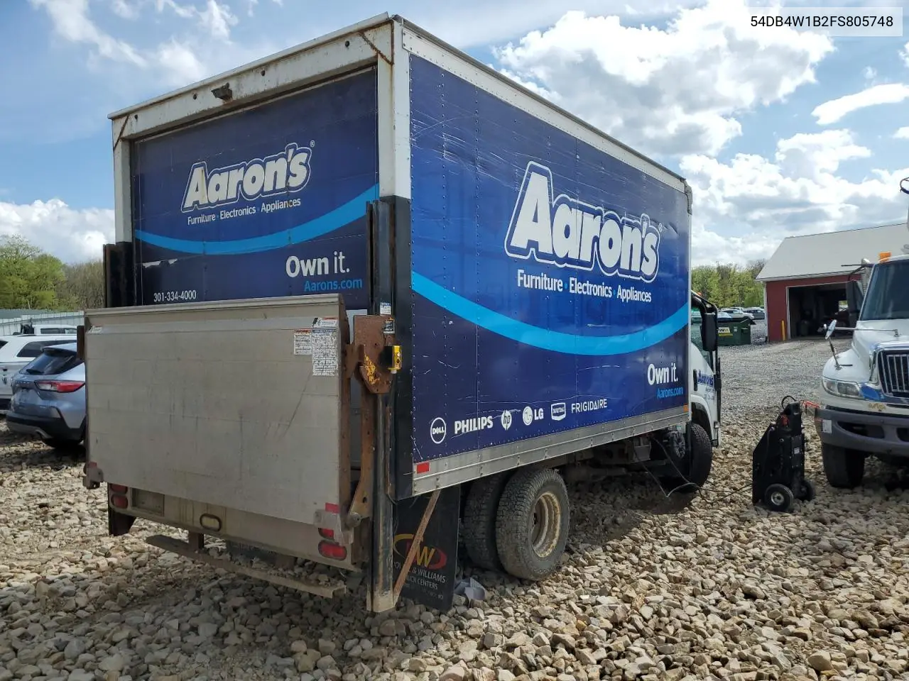2015 Isuzu Npr VIN: 54DB4W1B2FS805748 Lot: 55628585