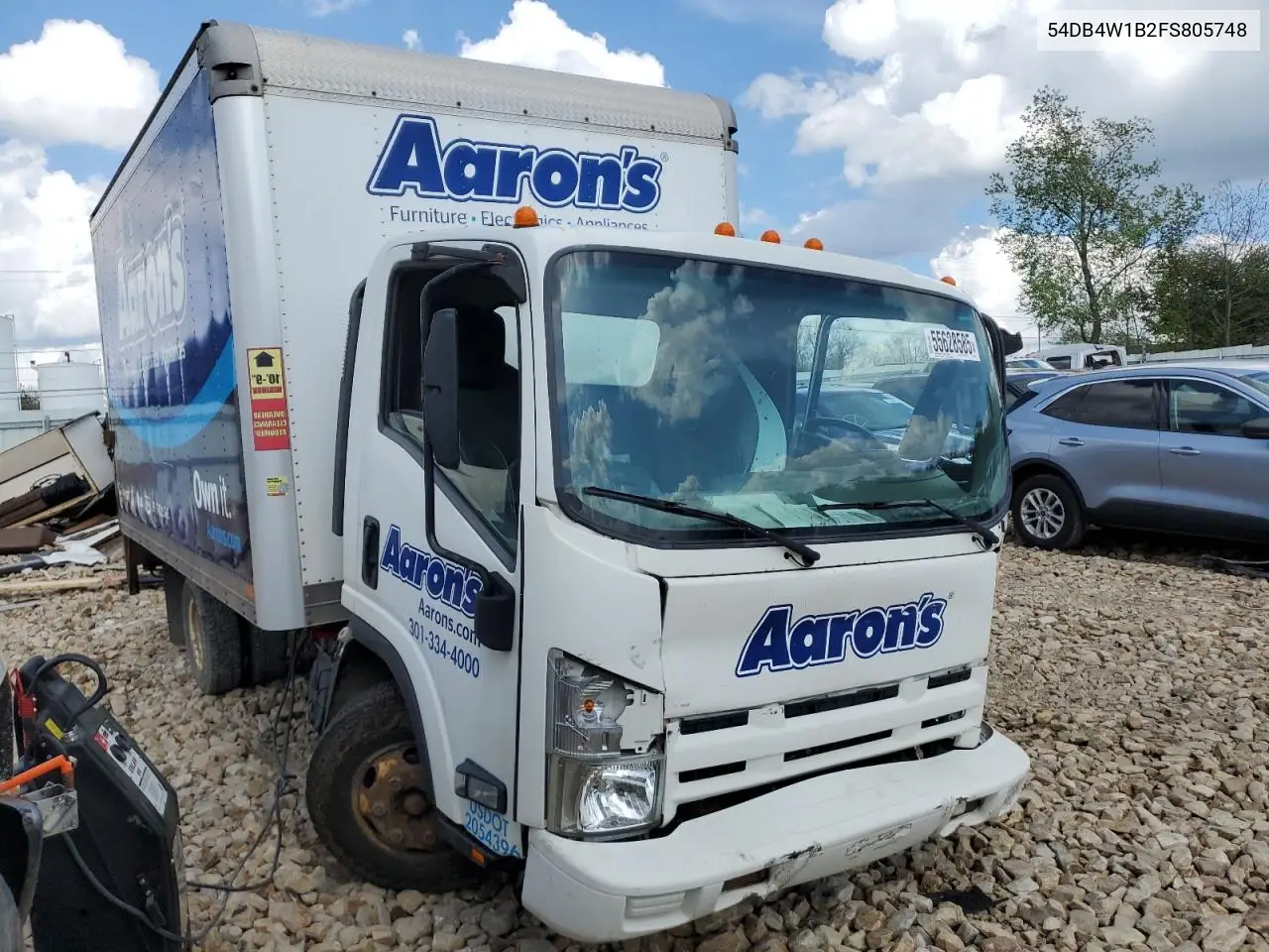 2015 Isuzu Npr VIN: 54DB4W1B2FS805748 Lot: 55628585