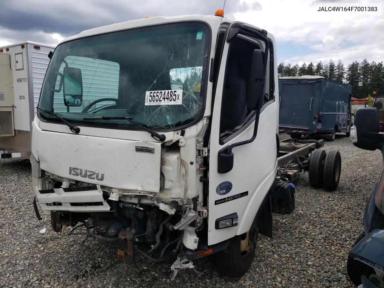 2015 Isuzu Npr Hd VIN: JALC4W164F7001383 Lot: 56524485