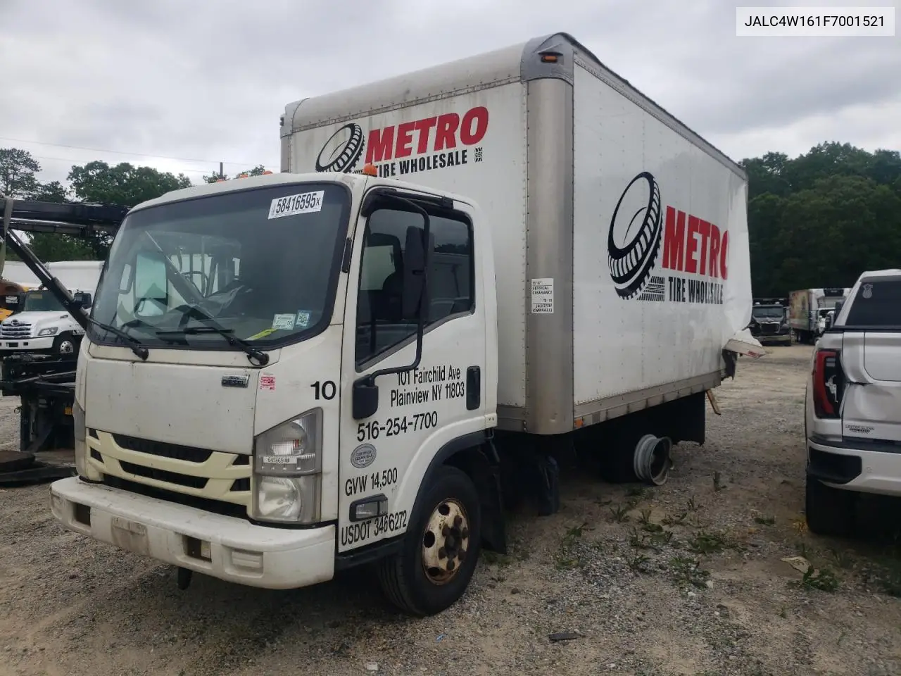 2015 Isuzu Npr Hd VIN: JALC4W161F7001521 Lot: 58416595