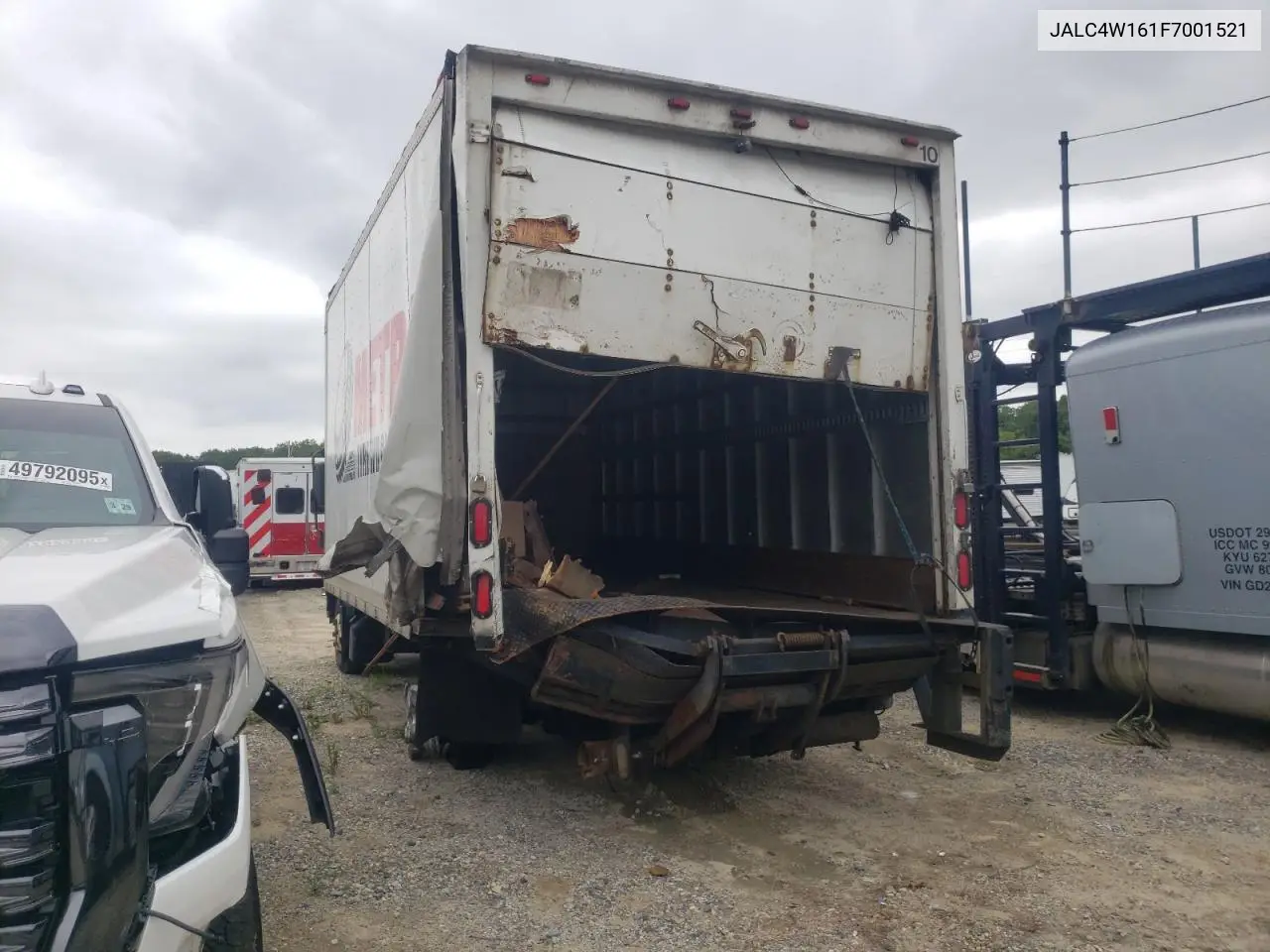 2015 Isuzu Npr Hd VIN: JALC4W161F7001521 Lot: 58416595
