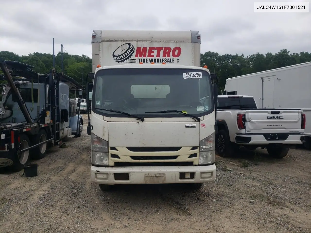 2015 Isuzu Npr Hd VIN: JALC4W161F7001521 Lot: 58416595