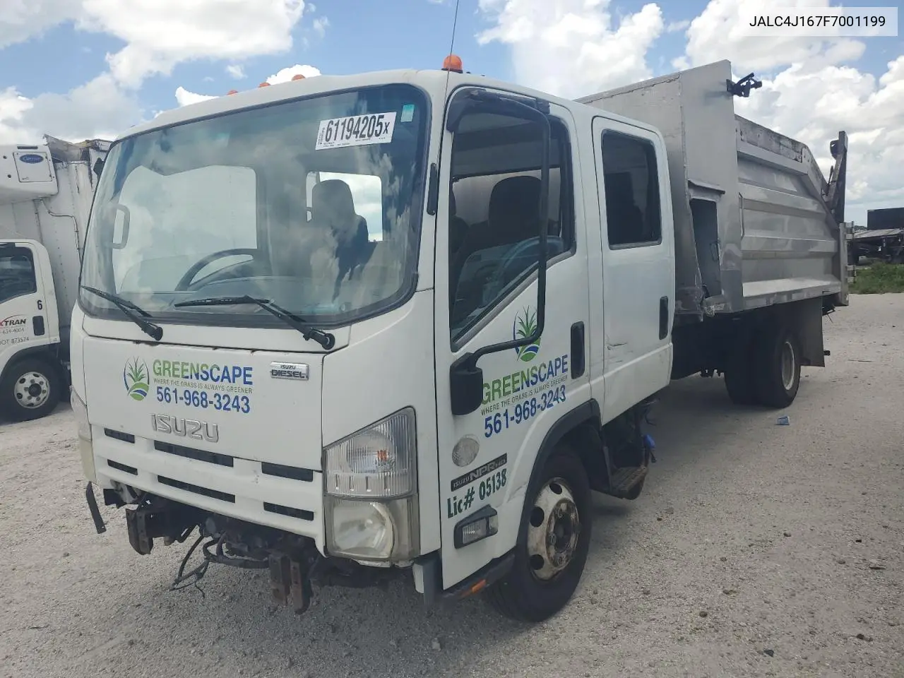 2015 Isuzu Npr Hd VIN: JALC4J167F7001199 Lot: 61194205