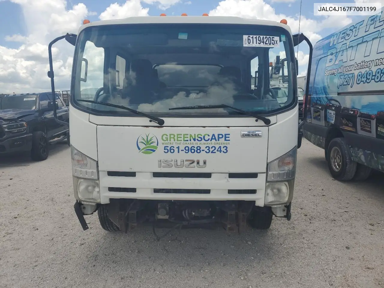 2015 Isuzu Npr Hd VIN: JALC4J167F7001199 Lot: 61194205