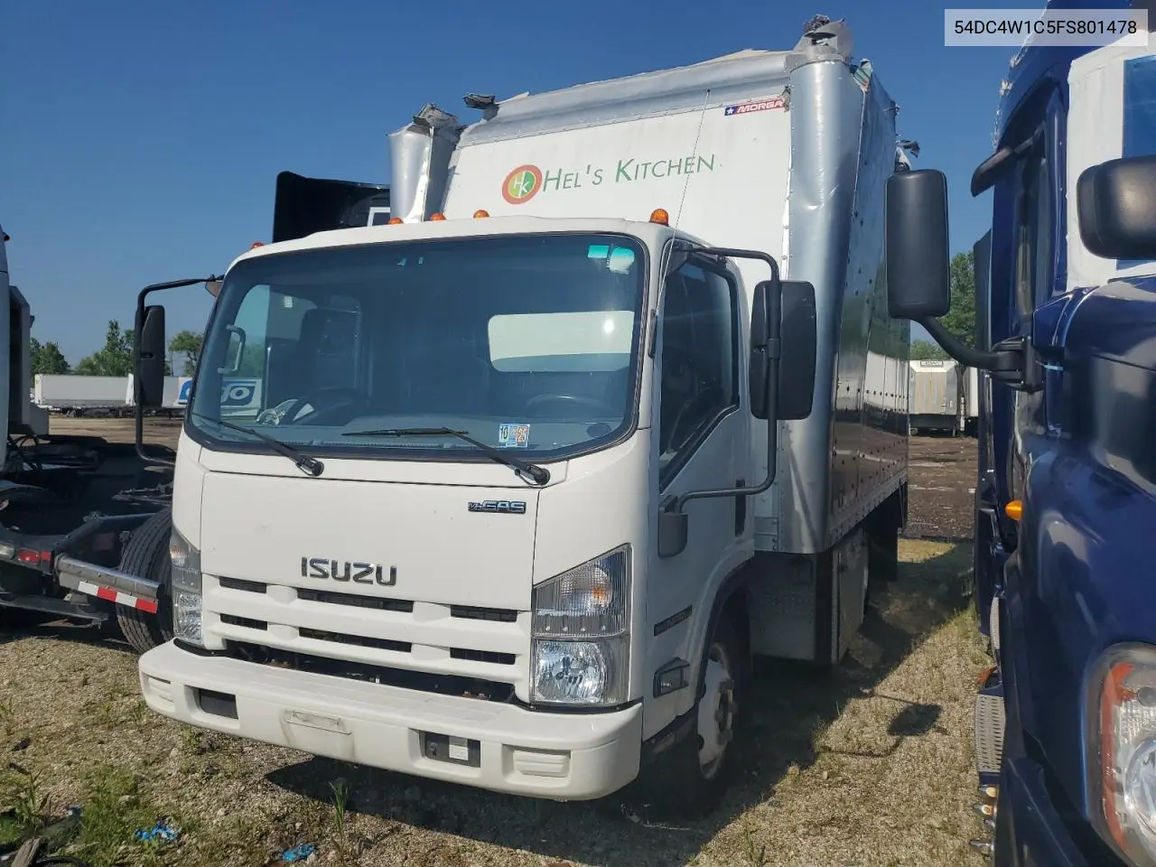 2015 Isuzu Npr Hd VIN: 54DC4W1C5FS801478 Lot: 62491025