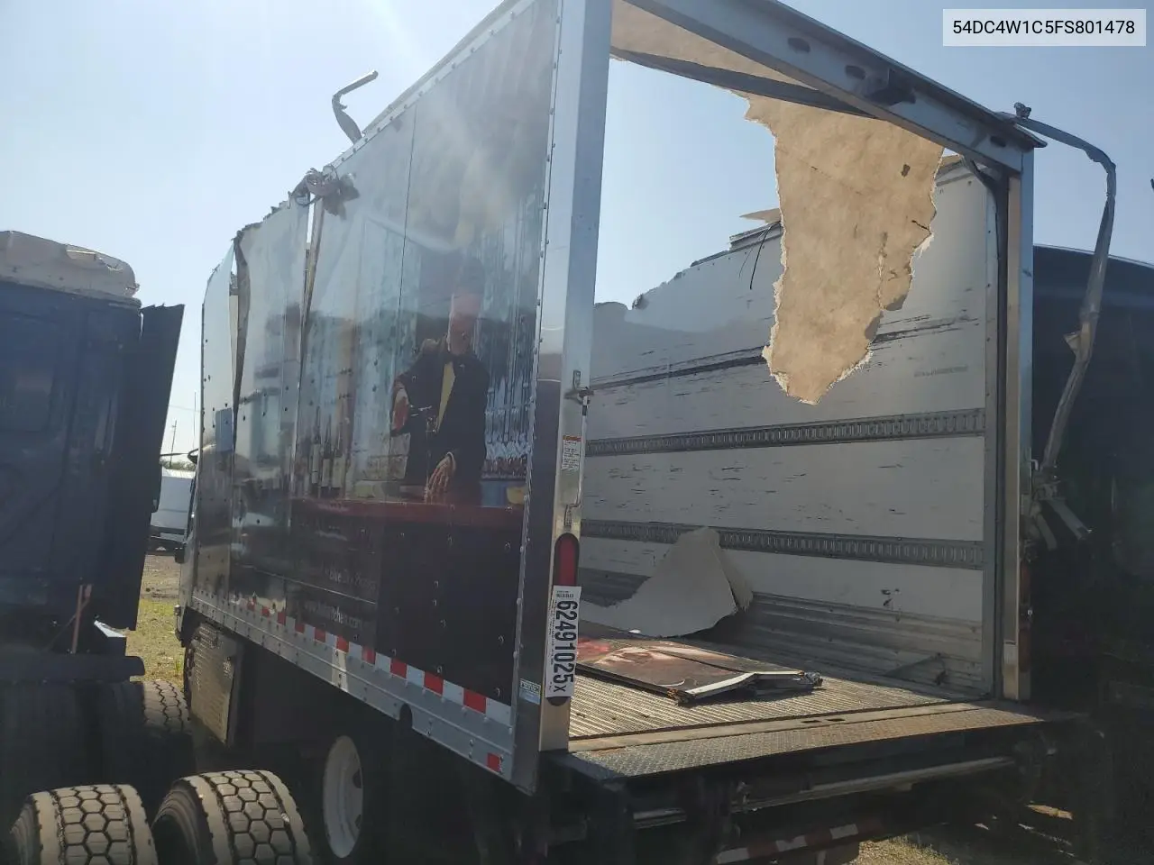 2015 Isuzu Npr Hd VIN: 54DC4W1C5FS801478 Lot: 62491025