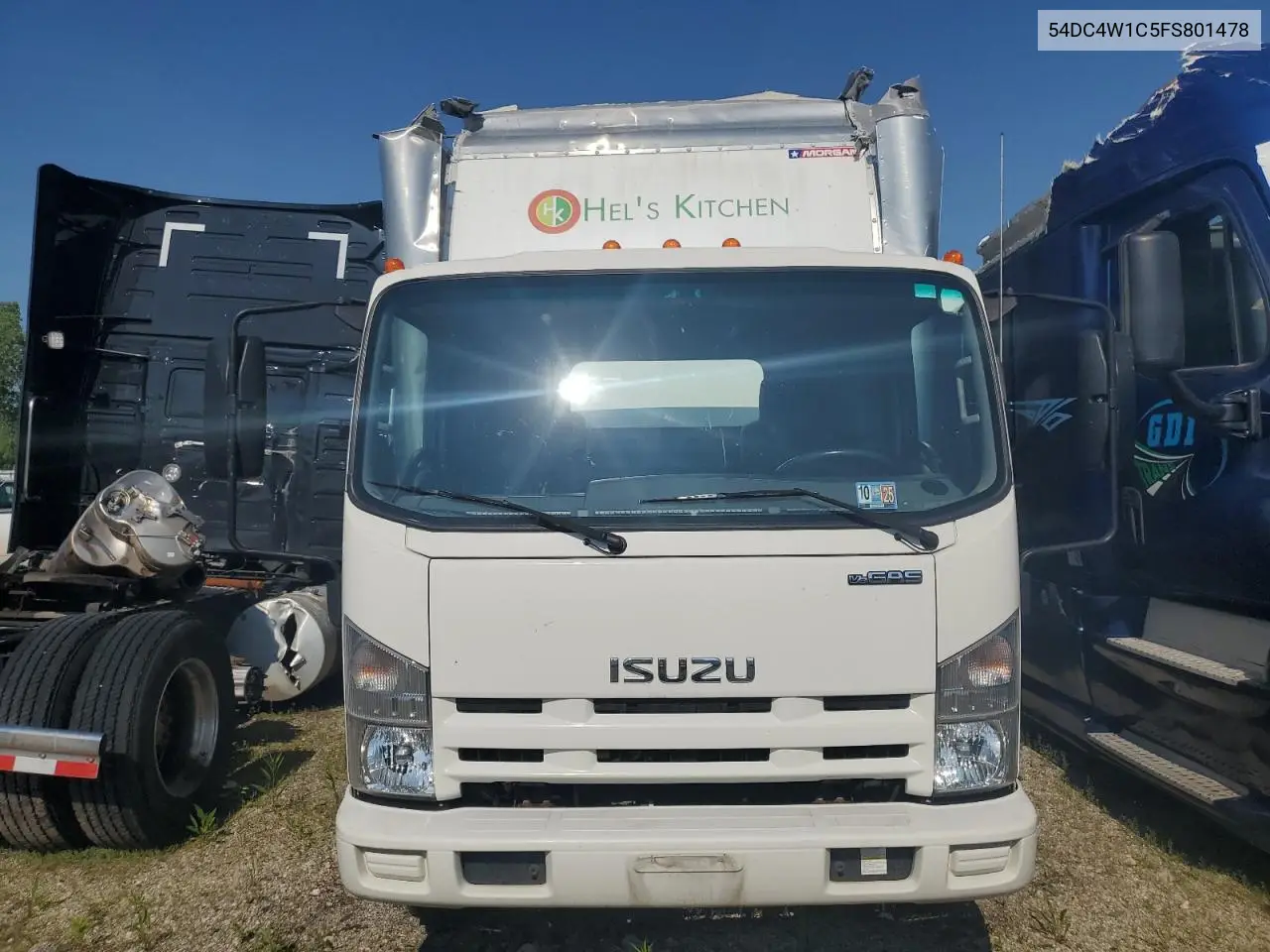 2015 Isuzu Npr Hd VIN: 54DC4W1C5FS801478 Lot: 62491025