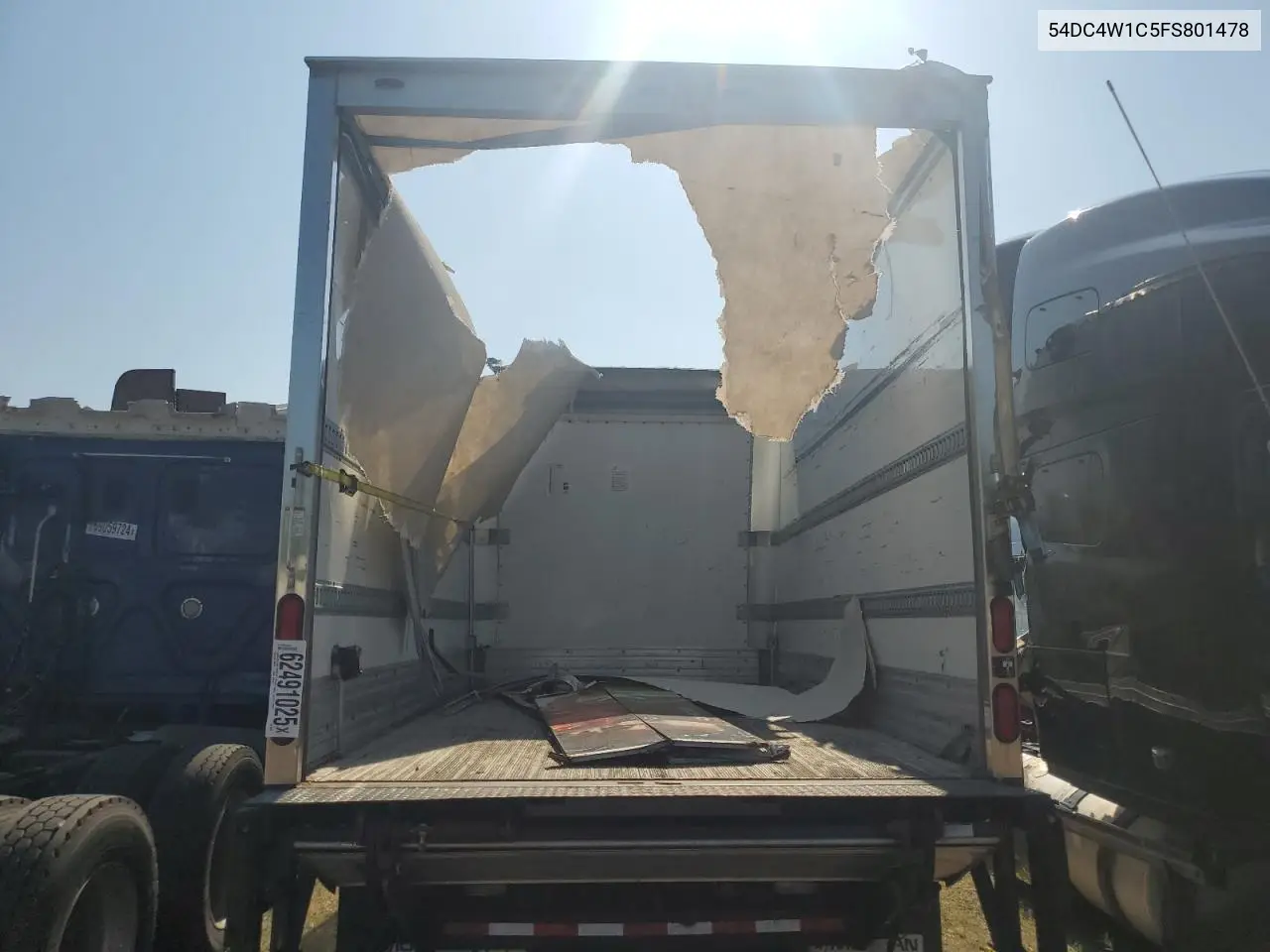 2015 Isuzu Npr Hd VIN: 54DC4W1C5FS801478 Lot: 62491025