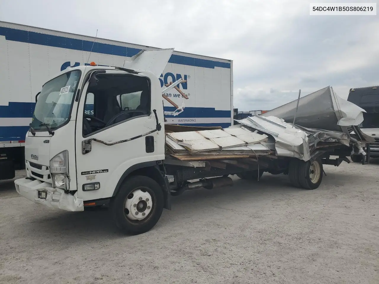 2016 Isuzu Npr Hd VIN: 54DC4W1B5GS806219 Lot: 49329725