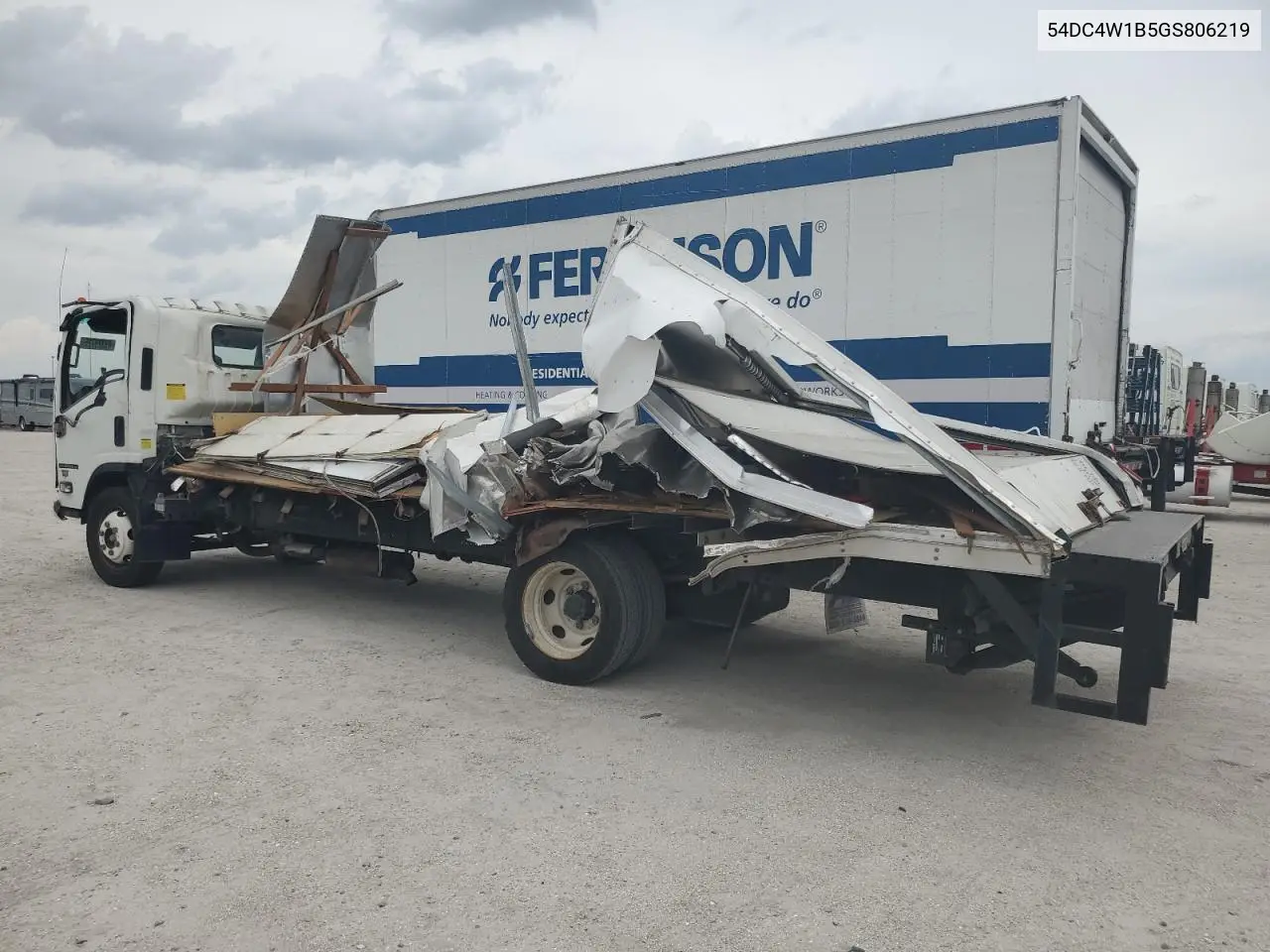 2016 Isuzu Npr Hd VIN: 54DC4W1B5GS806219 Lot: 49329725