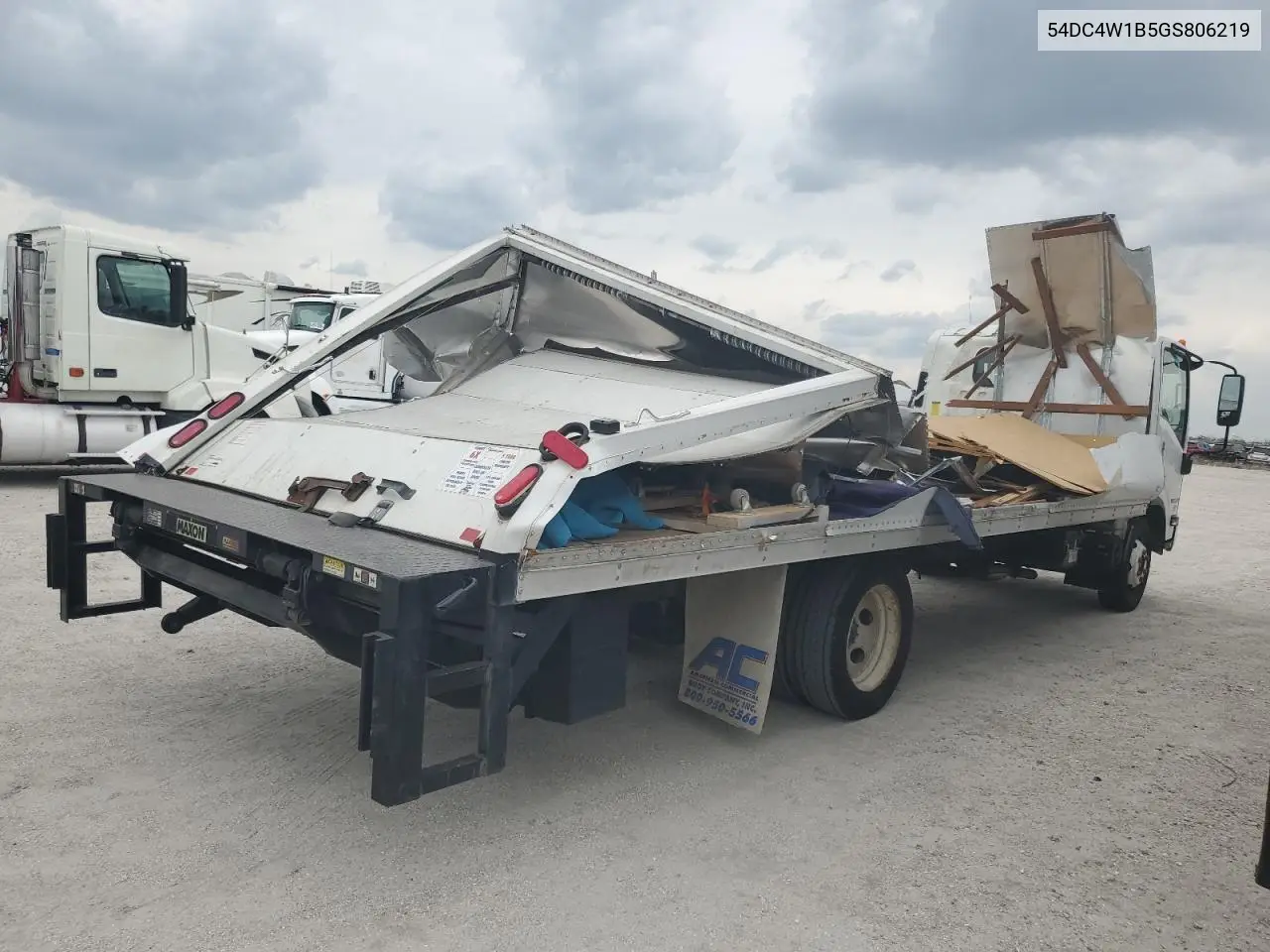 2016 Isuzu Npr Hd VIN: 54DC4W1B5GS806219 Lot: 49329725